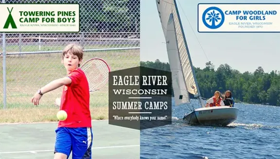 Camp Towering Pines for Boys & Woodland for Girls