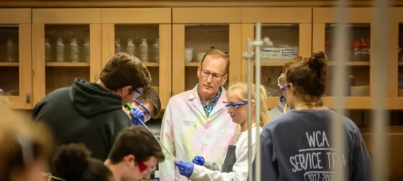 Science WCA - Teacher in lab